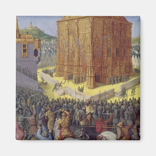 The Siege of Jerusalem by Nebuchadnezzar Magnet (Front)