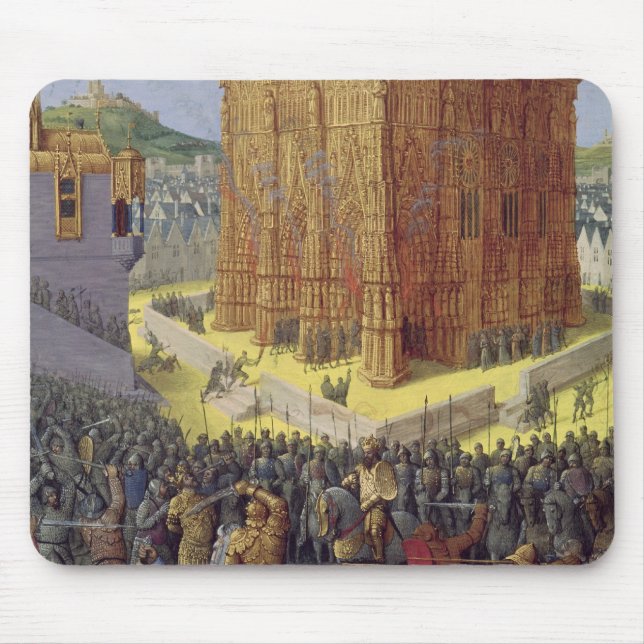 The Siege of Jerusalem by Nebuchadnezzar Mouse Mat (Front)