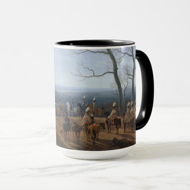 The Siege of Kosel-Wilhelm von Kobell Mug (Front Right)