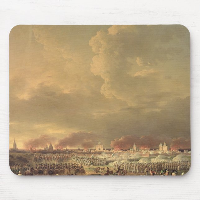 The Siege of Lille by Albert de Saxe-Tachen Mouse Mat (Front)