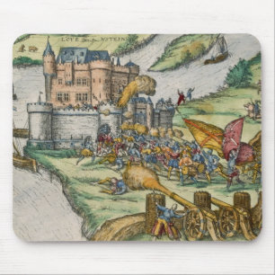 The Siege of Louvain and the Heroism of Harman Reu Mouse Mat