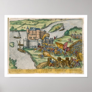 The Siege of Louvain and the Heroism of Harman Reu Poster