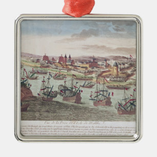 The Siege of Malta, 12th June 1798 Metal Tree Decoration