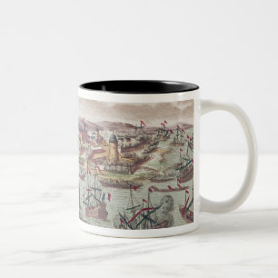 The Siege of Malta, 12th June 1798 Two-Tone Coffee Mug