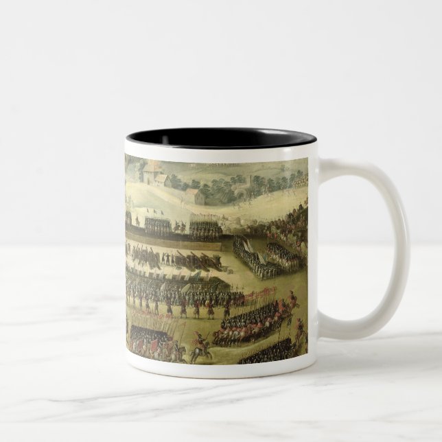 The Siege of Paris Two-Tone Coffee Mug (Right)