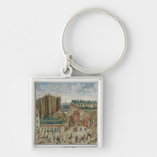 The Siege of the Bastille, 1789 Key Ring