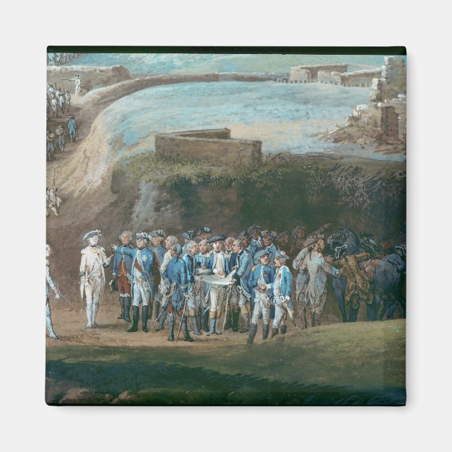 The Siege of Yorktown Magnet (Front)