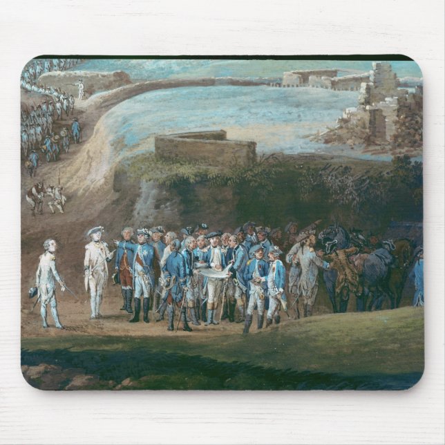 The Siege of Yorktown Mouse Mat (Front)
