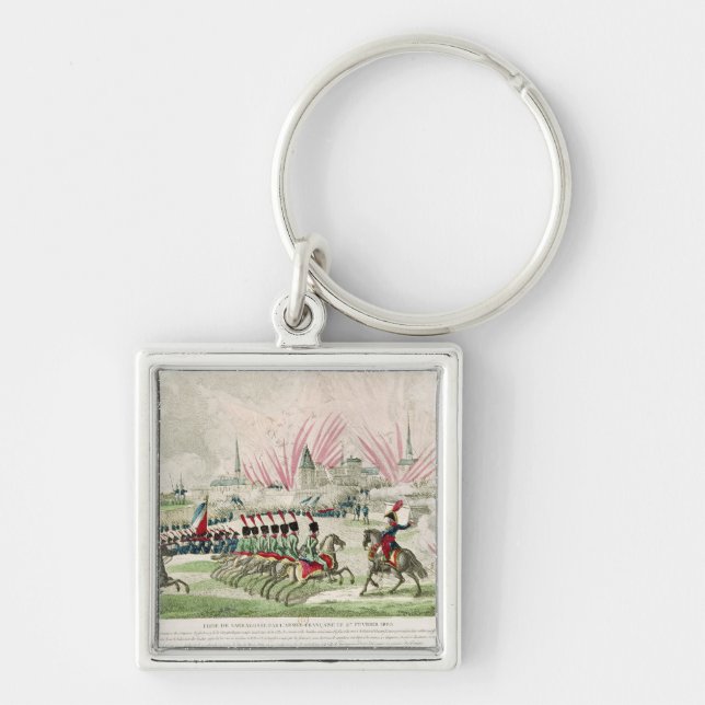 The Siege of Zaragoza Key Ring (Front)