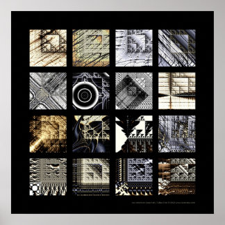 The Sierpinski variations Poster