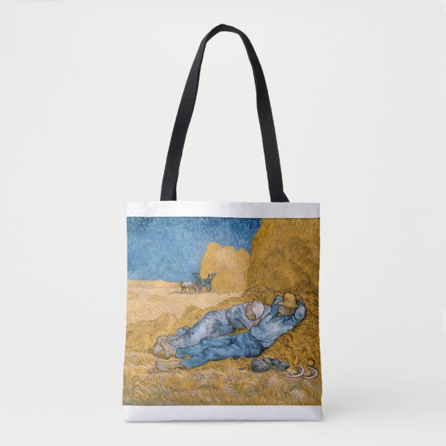 The Siesta 1890 by Vincent van Gogh Tote Bag (Front)