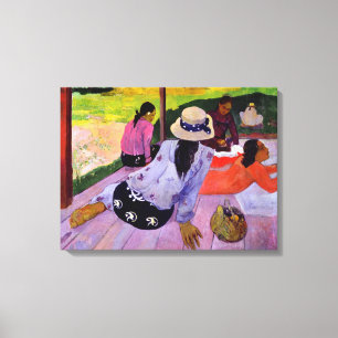 The Siesta, 1891-2 (oil on canvas) Canvas Print