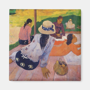 'The Siesta' - Paul Gauguin Magnet