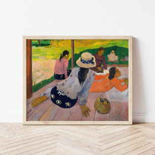 The Siesta   Paul Gauguin Poster