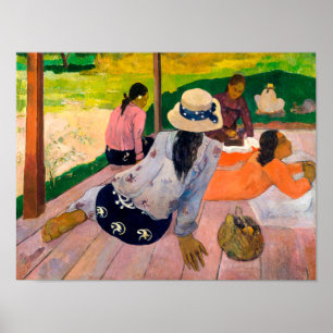 The Siesta   Paul Gauguin    Poster