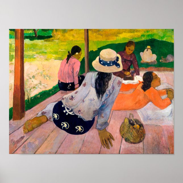 The Siesta | Paul Gauguin |  Poster (Front)