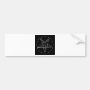 The Sigil of Baphomet Bumper Sticker