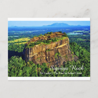 The Sigiriya Rock  Postcard