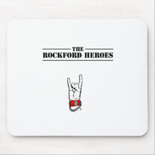 The sign of heavy metal mousepad