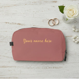 The Signature Clutch – Personalized Name Clutch Dopp Kit