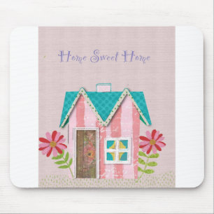 The Signature Whimsy (Pink & Teal) Mouse Mat