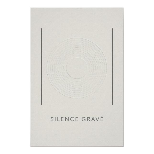 The Silence of Vinyl - Poster (Front)