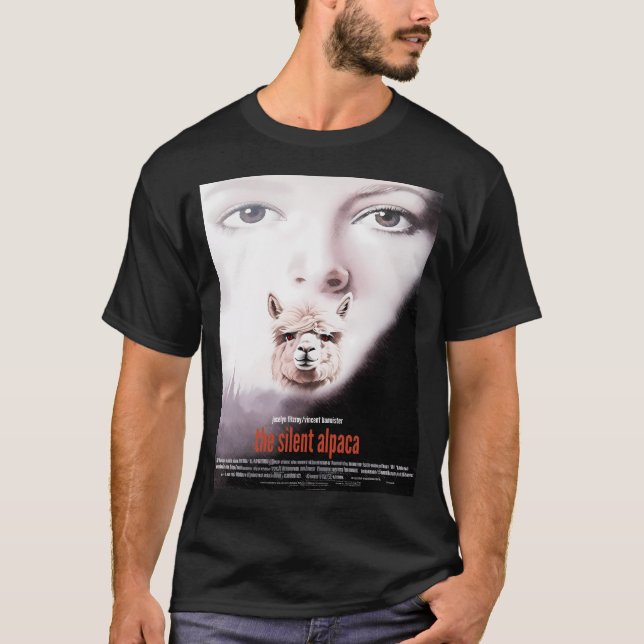The Silent Alpaca T-Shirt (Front)