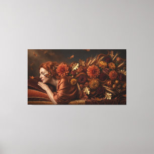 The Silent Farewell of the Sky Fish Canvas Print