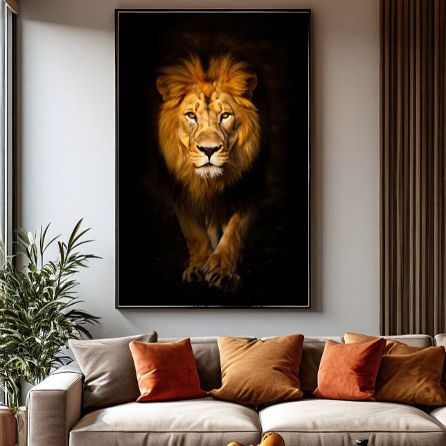 The Silent King Canvas Print (Creator Uploaded)