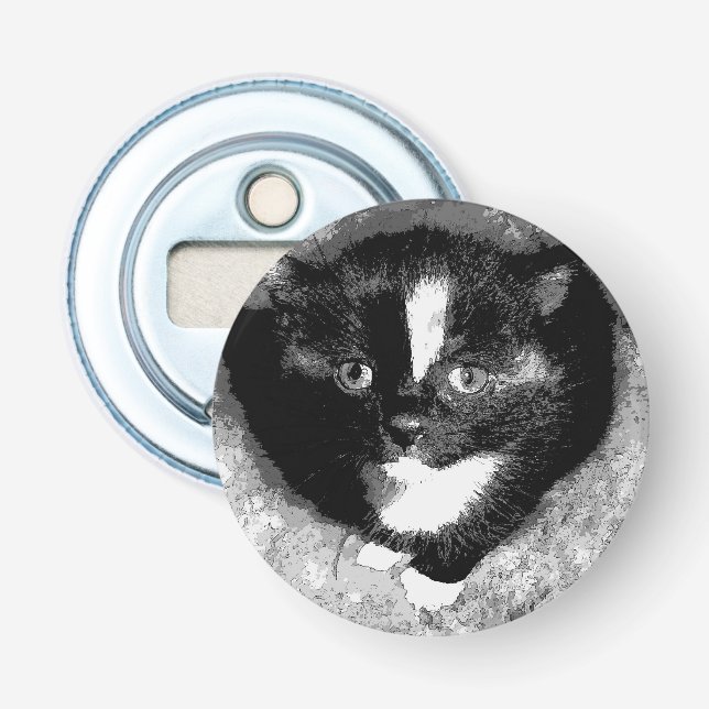 The Silent Observer  Bottle Opener (Front)