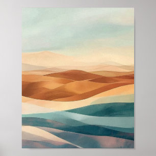 The Silent Resonances of a Sun-Drenched Horizon Poster
