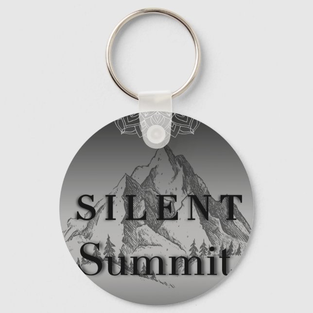 the silent summit key ring (Front)