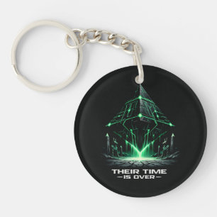 The Silent Tombs Cyber-Egyptology Key Ring