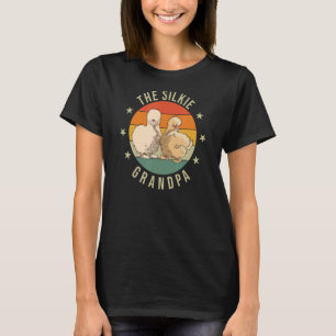 The Silkie Grandpa Men Silkie Chicken T-Shirt