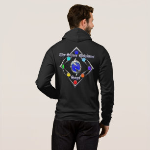 The Silver Dolphins Saga and Arisdale Logos Zipper Hoodie