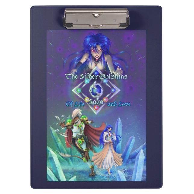 The Silver Dolphins Saga Clipboard (Front)