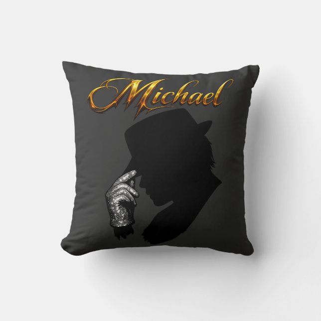 The Silver Glove Salute Cushion (Front)