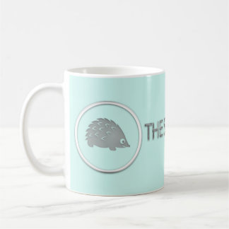 The Silver Hedgehog Mug