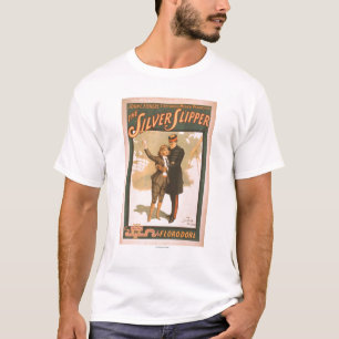 The Silver Slipper Musical Theatre Poster #1 T-Shirt