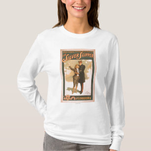 The Silver Slipper Musical Theatre Poster #1 T-Shirt