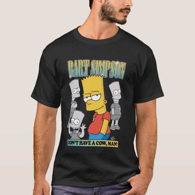 The Simpsons Bart Simpson Moods T-Shirt (Front)