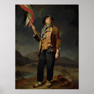 The Singer Chenard, as a Sans-Culotte, 1792 Poster