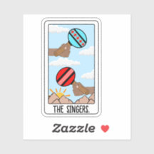 The Singers-Indigenous Vinyl Sticker