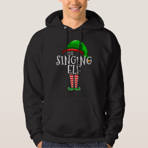 The Singing Elf Group Matching Family Christmas Gi Hoodie