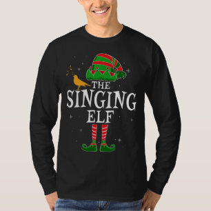 The Singing Elf Group Matching Family Christmas Si T-Shirt