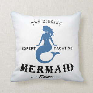 The Singing Mermaid Poster Cushion