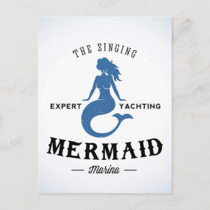 The Singing Mermaid Poster Postcard