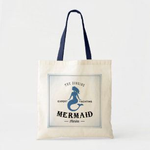 The Singing Mermaid Poster Tote Bag