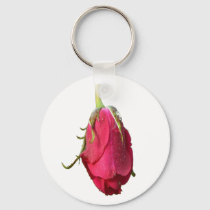 The single Rose Key Ring