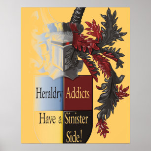 The Sinister Side of Heraldry Poster
